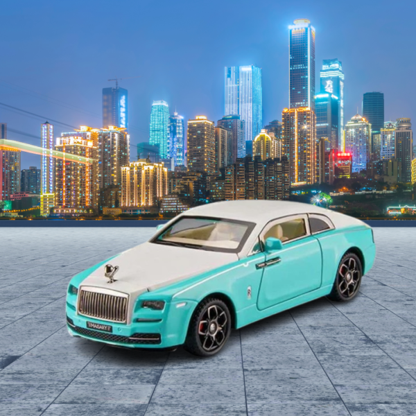 Rolls Royce Ghost Model 1:32 Scale Diecast Car - Blue Premium