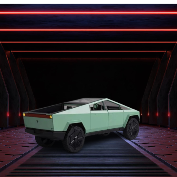 TESLA CYBERTRUCK METAL DIE-CAST 1:36 Green