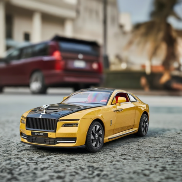 Rolls Royce Ghost Model 1:32 Scale Die-Cast Car - Gold - Image 1
