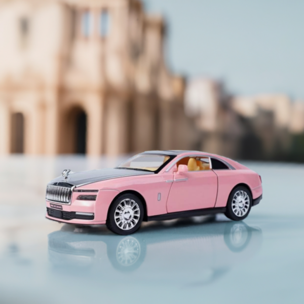 Rolls Royce Ghost Model 1:32 Scale Die-Cast Car - Pink - Image 1