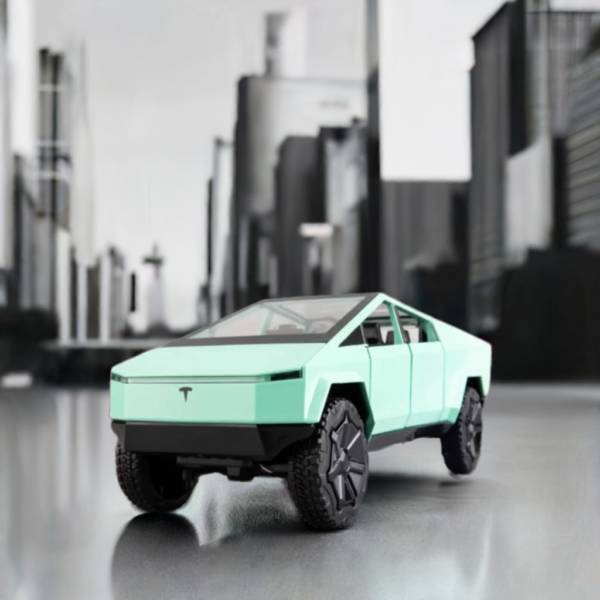 TESLA CYBERTRUCK METAL DIE-CAST 1:36 Green - Image 1