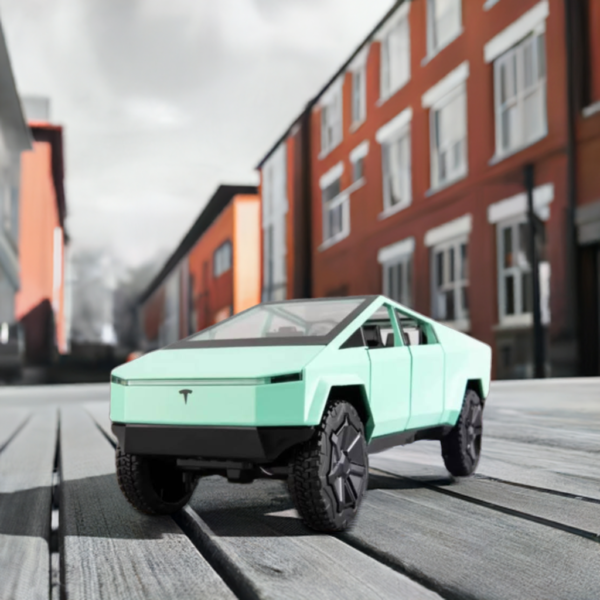 TESLA CYBERTRUCK METAL DIE-CAST 1:36 Green - Image 5
