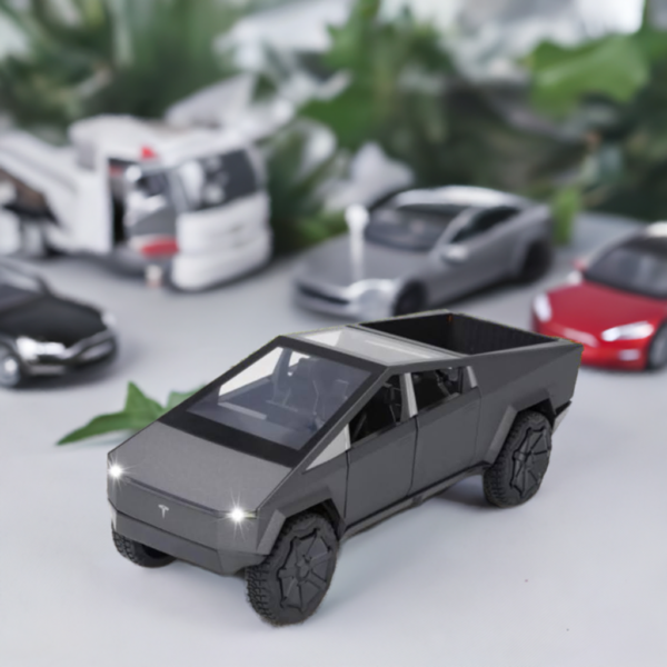 Tesla Cybertruck Metal Die-Cast 1:36 - Black - Image 1