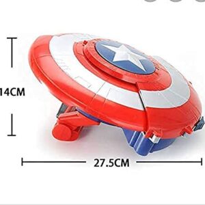 Kid Toy America Shield Toy Captain Blaster Reveal Gun with Soft Bullets | Multi - Image 5