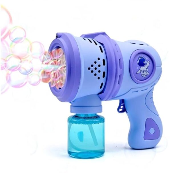 Bubble Gun Maker Toy for Kids | Automatic Leak-Proof Space