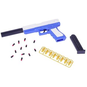G Lock Gun-Shell ejecting Toy Gun Pistol with Silencer - Image 3