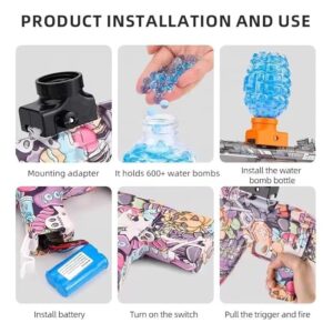 Shooting Elite Gun for Kids with Foam Balls & 5000 Water Bombs - Image 4