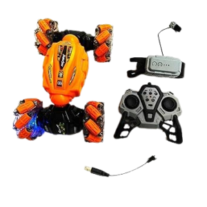 RC Stunt Car – Remote Control Toy with 360° Flips, LED Lights & Music - Image 5