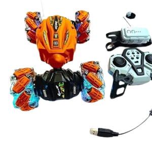 RC Stunt Car – Remote Control Toy with 360° Flips, LED Lights & Music - Image 7