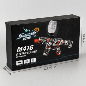 automatic gun for kids and adults | electric operated | 50 foot range | includes gel balls