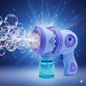 Bubble Gun Maker Toy for Kids | Automatic Leak-Proof Space