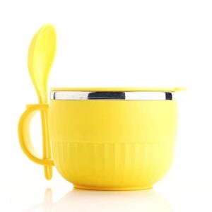 Soup Bowl With Lid&Spoon Holder - Efficient Breakfast Essentials, - Image 2