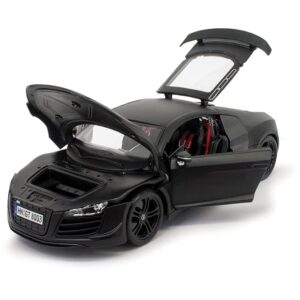 Audi Model Car 1:32 Exclusive Alloy Metal Pull Back Die-cast Car – Black - Image 4