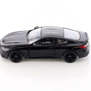Die-cast Metal Car Model BMW Black Toy Car for Kids – Pull Back, Openable Doors - Image 3